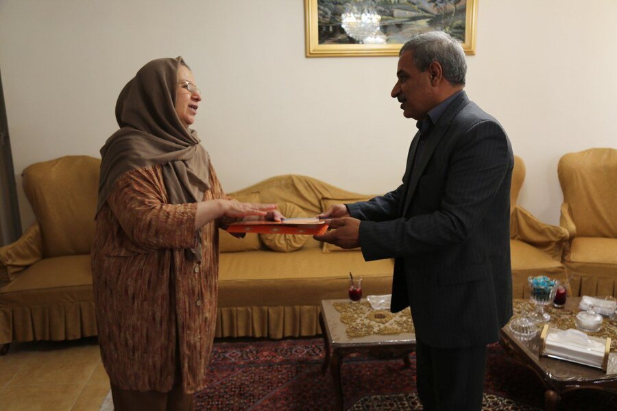 دیدار مدیرکل بهزیستی استان کردستان با بازنشستگان