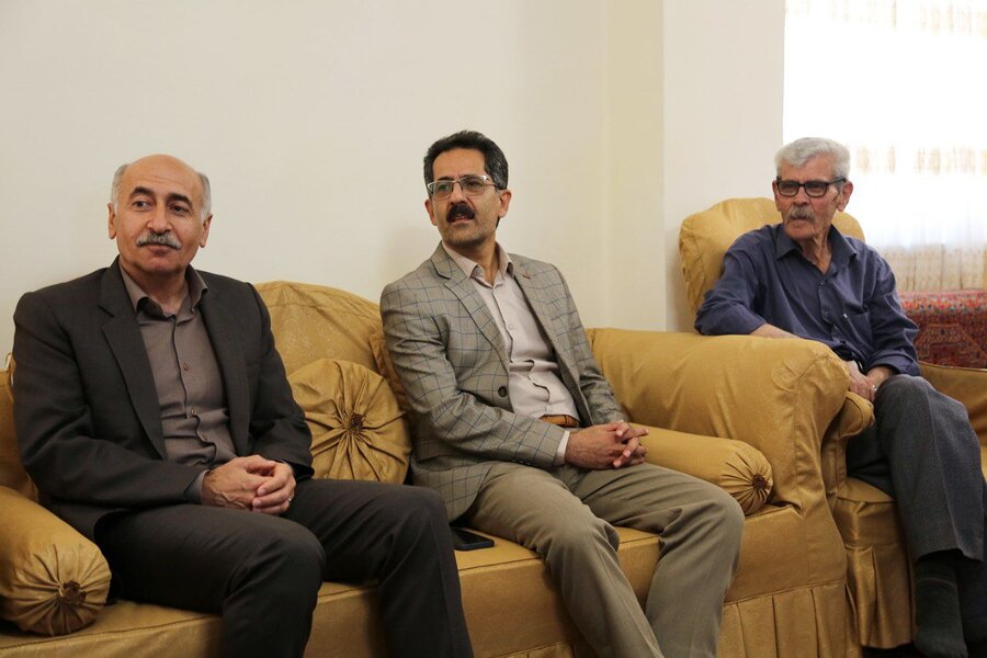 دیدار مدیرکل بهزیستی استان کردستان با بازنشستگان