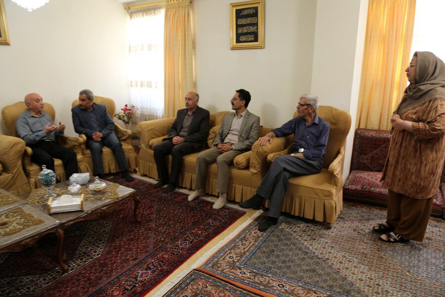 دیدار مدیرکل بهزیستی استان کردستان با بازنشستگان