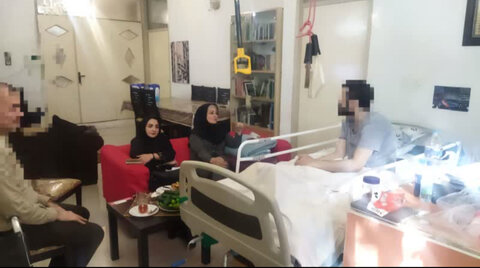 کرج | دیدار با توانخواهان ضایعه نخاعی تحت پوشش بهزیستی شهرستان کرج