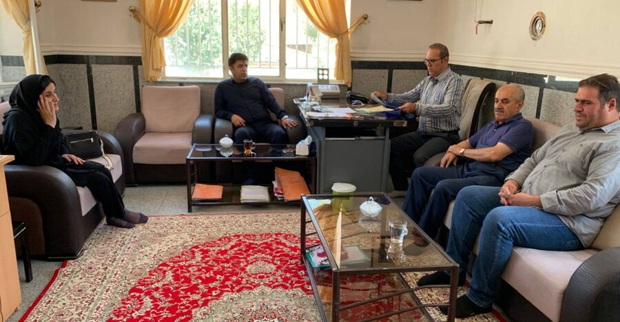 بازدید میدانی رئیس بهزیستی مهاباد از مرکز نگهداری کودکان و نوجوانان “امین” با محوریت پیشگیری از آسیب