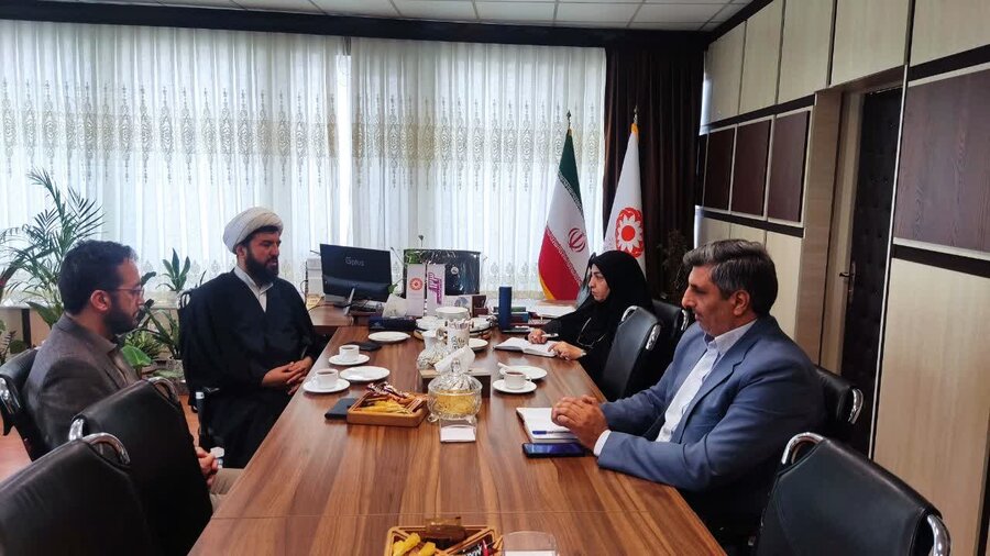 سرپرست بهزیستی استان گلستان با مدیرکل تبلیغات اسلامی استان دیدار کرد