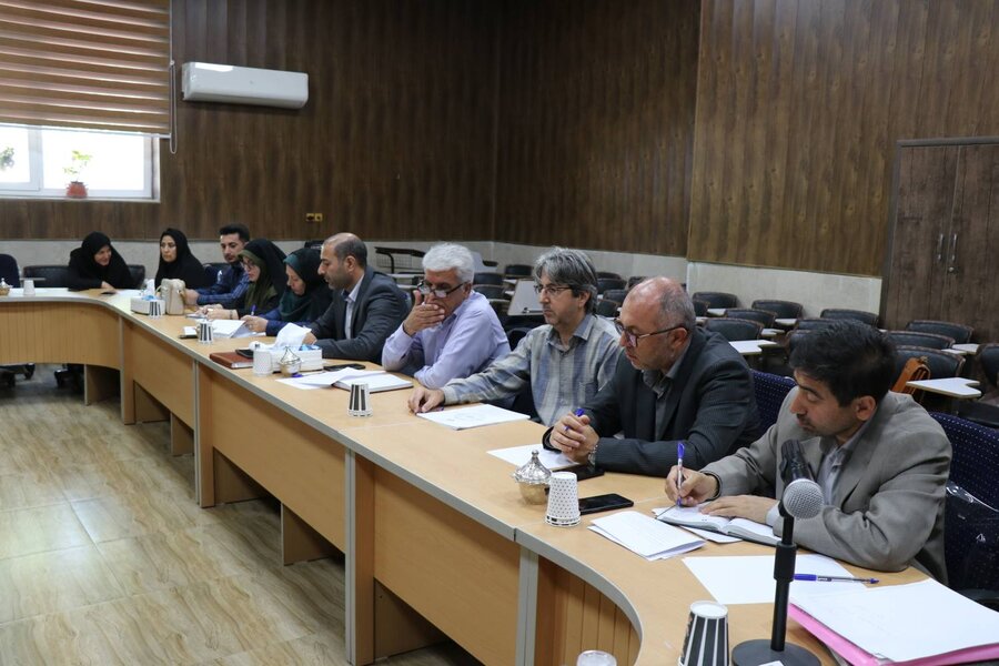 جلسه مدیریت بحران ادارات بهزیستی شمال استان در شهرستان خوی