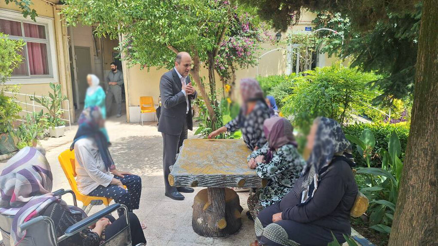 بازدید مدیرکل بهزیستی استان گیلان از خانه سالمندان سرای محبت بندر انزلی