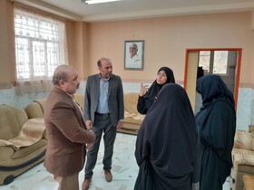 گزارش تصویری / بازدید مسولین بهزیستی قم از مرکز شبانه روزی حمزه