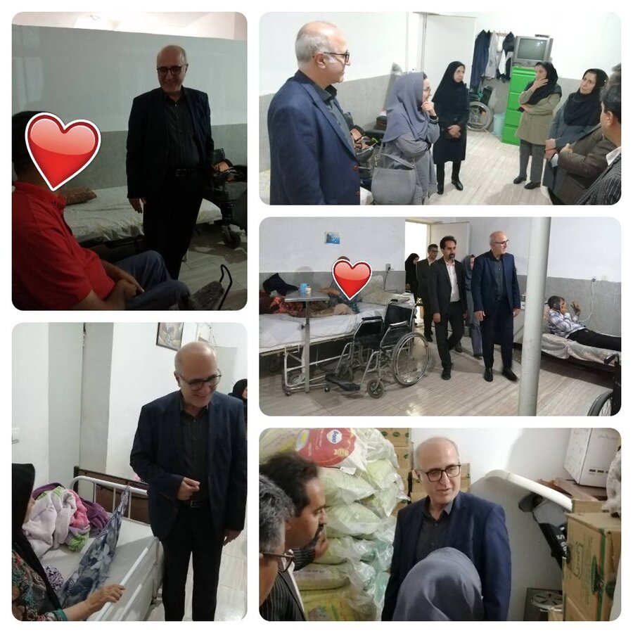 بازدید سرپرست بهزیستی استان از مرکز توانبخشی حضرت ابوالفضل العباس(ع) مرکز استان بازدید سرپرست بهزیستی استان از مرکز توانبخشی حضرت ابوالفضل العباس(ع) مرکز استان