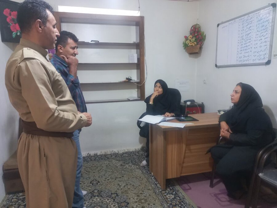 کامیاران | بازدید روزانه رییس بهزیستی و کارشناس مراکز از مراکز و موسسات غیر دولتی 