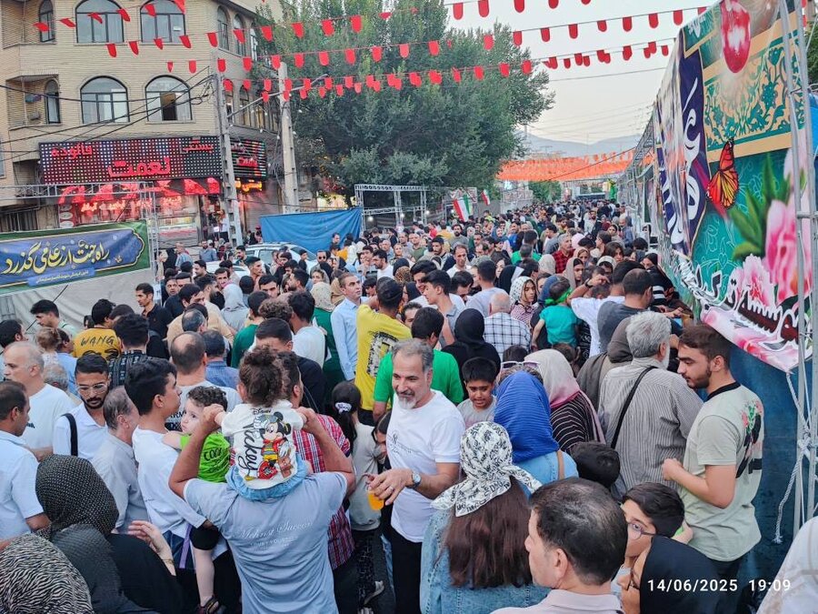 شهر قدس | موکب اداره بهزیستی میزبان دل‌های نورانی در روز  مراسم حماسی غدیر خم