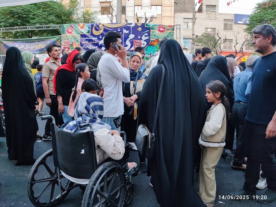 شهر قدس | موکب اداره بهزیستی میزبان دل‌های نورانی در روز  مراسم حماسی غدیر خم