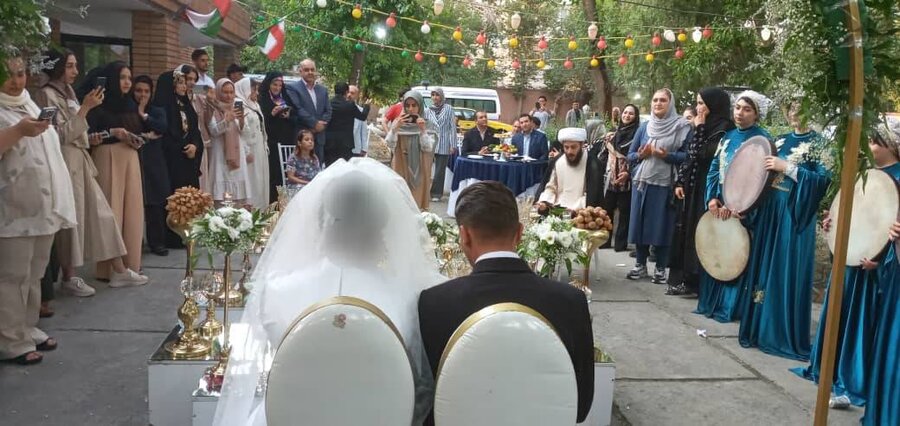 شهرتهران | برگزاری مراسم ازدواج جامعه هدف در مرکز پردیس رفاه و توانمندی زنان شهید ذوالفقاری 