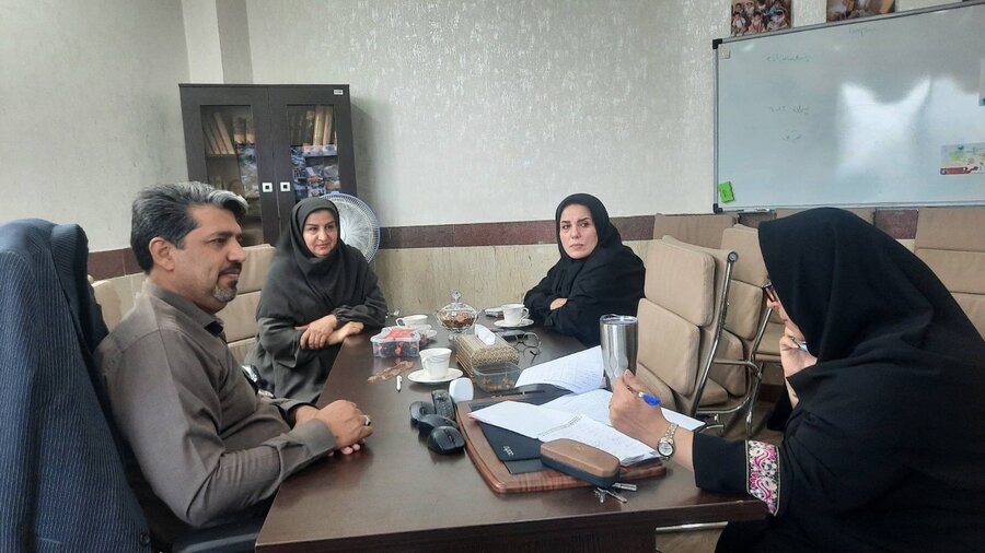 شهرری | نشست هم‌افزایی اورژانس اجتماعی و شیرخوارگاه حضرت رقیه (س)