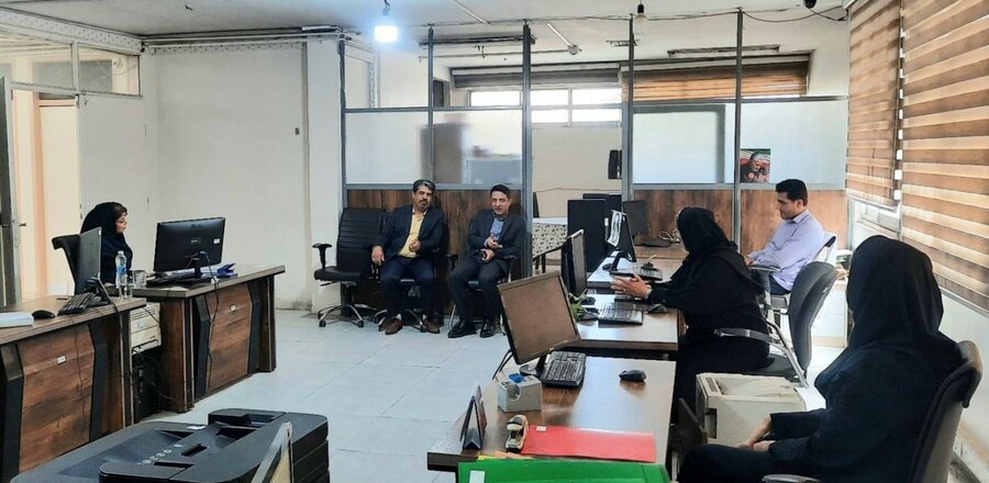 شهرری | بازدید معاون سلامت اجتماعی اداره کل بهزیستی استان تهران از اورژانس اجتماعی و شیرخوارگاه حضرت رقیه (س)