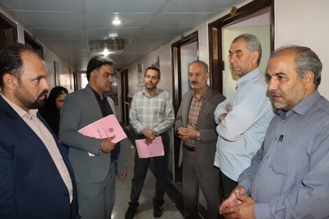 بازدید مسئولان بهزیستی استان مرکزی از مرکز توانبخشی و نگهداری سالمندان ابراهیم‌آباد