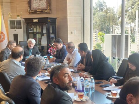 جلسه مدیر کل بهزیستی فارس با معاون سازمان حمل و نقل ریلی فارس برگزار شد: