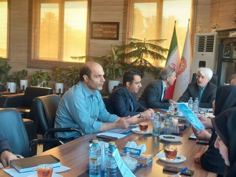 جلسه مدیر کل بهزیستی فارس با معاون سازمان حمل و نقل ریلی فارس برگزار شد: