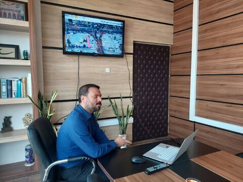 جلسه مدیر کل بهزیستی فارس با معاون سازمان حمل و نقل ریلی فارس برگزار شد: