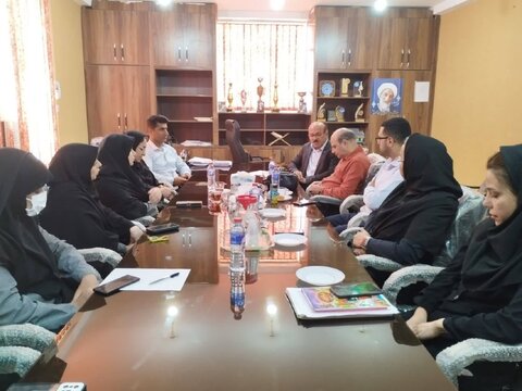 حضور سرپرست اداره فوریت‌های اجتماعی بهزیستی خوزستان در شوشتر و بررسی اجرای بخشنامه‌های مدیریت بحران