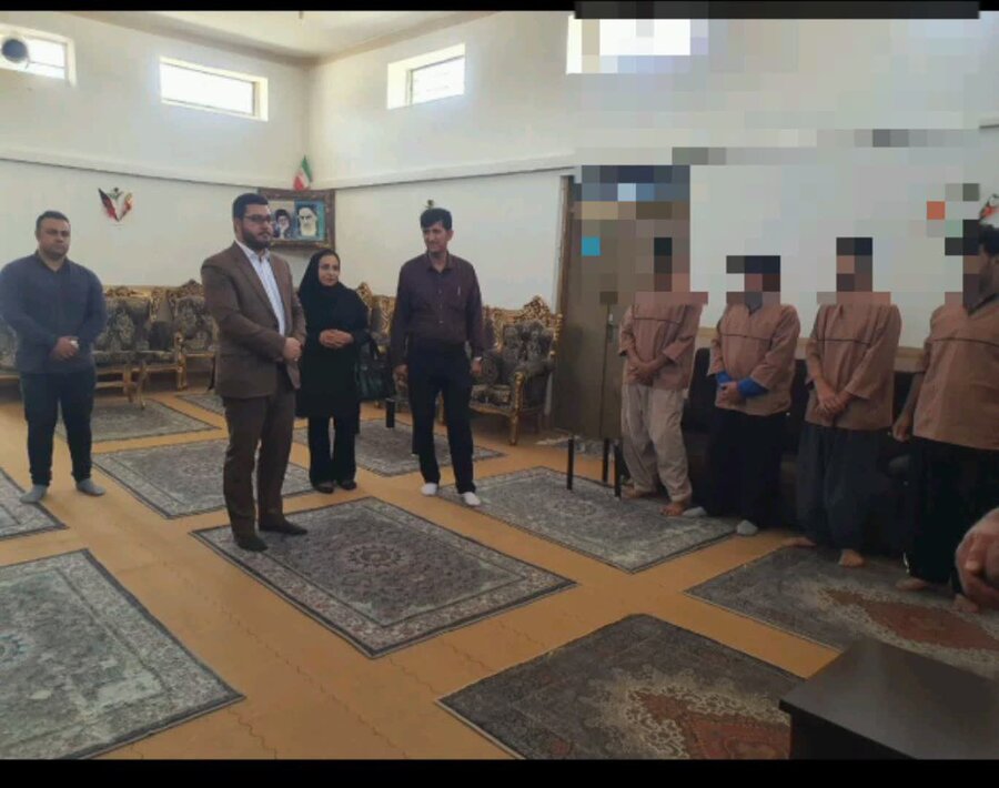 کامیاران | حضور دادستان در مرکز رهایی از اعتیاد 
