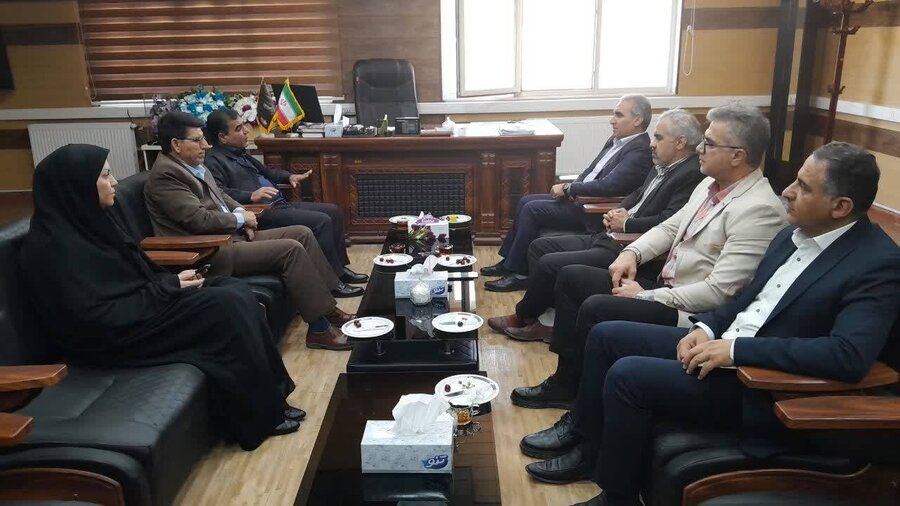 دیدار مدیر کل بهزیستی ایلام با فرماندار شهرستان ایوان       