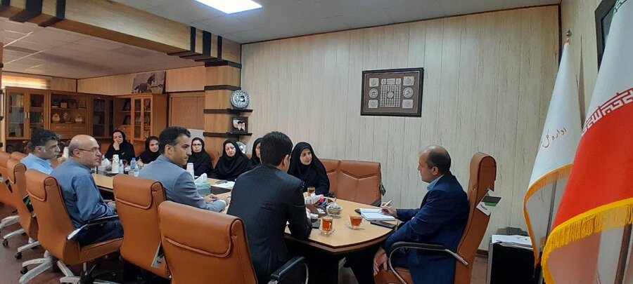 برگزاری نشست برنامه ریزی و بررسی چالش های حوزه امور اداری استان