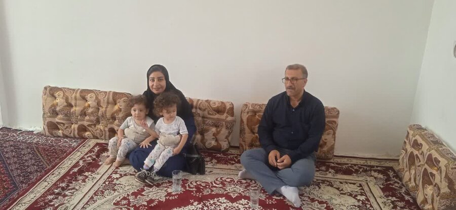 بازدید مسئولان بهزیستی دهگلان از خانواده‌های تحت پوشش