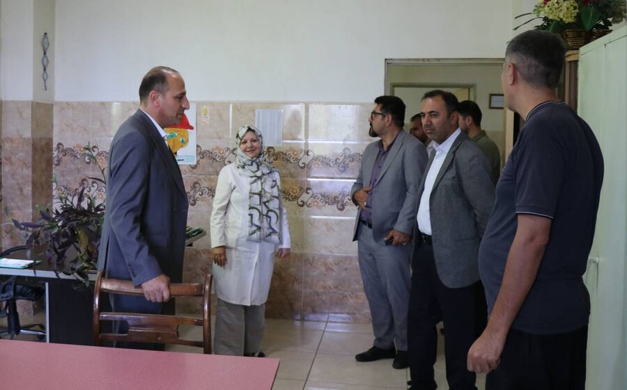 بازدید میدانی مدیرکل بهزیستی آذربایجانغربی از مرکز نگهداری معلولین پردیس ارومیه