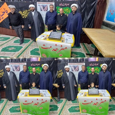 برگزاری میز خدمت بهزیستی هفتکل در نماز جمعه به مناسبت هفته مبارزه با مواد مخدر