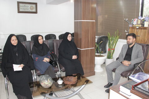 دیدار سرپرست و معاونین اداره کل بهزیستی استان اصفهان با معاون اجتماعی دادگستری