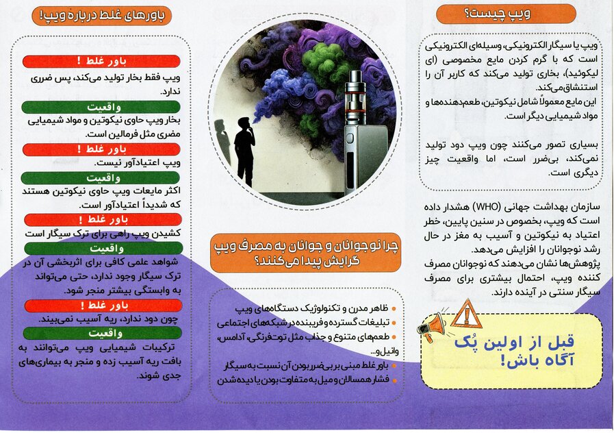 ویپ، قلاب خوشرنگ دودها