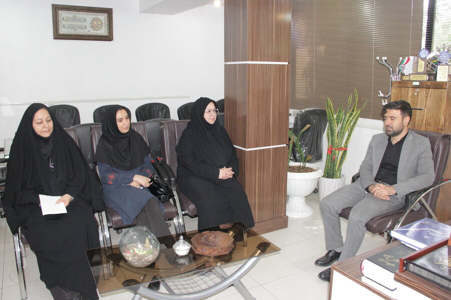 دیدار سرپرست و معاونین اداره کل بهزیستی استان اصفهان با معاون اجتماعی دادگستری 