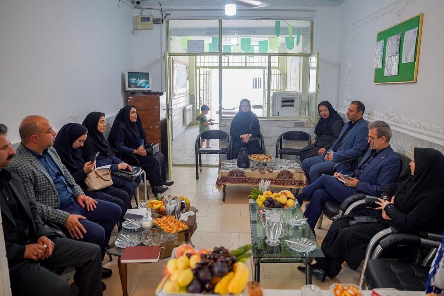 بازدید معاون سلامت اجتماعی سازمان بهزیستی کشور از مرکز مثبت زندگی 
