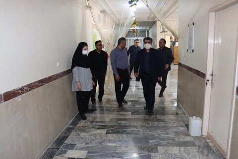 بازدید مدیرکل بهزیستی خوزستان از مراکز نگهداری شبانه‌روزی در دزفول