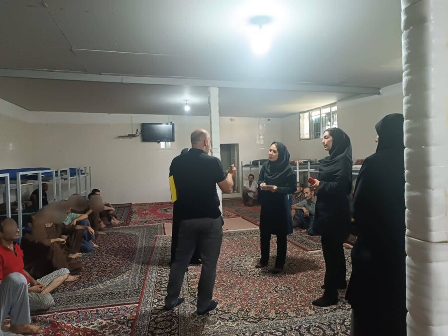 شهریار | بازدید رئیس بهزیستی از مرکز ماده۱۶معتادین متجاهر