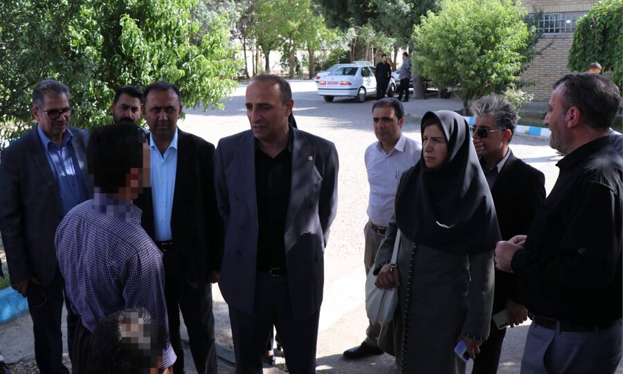 بازدید میدانی مدیرکل بهزیستی آذربایجان‌غربی از مراکز نگهداری معلولین ذهنی در میاندوآب