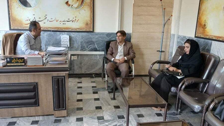 همکاری بهزیستی سنندج و اوقاف برای پویش "برای ایران همدل"