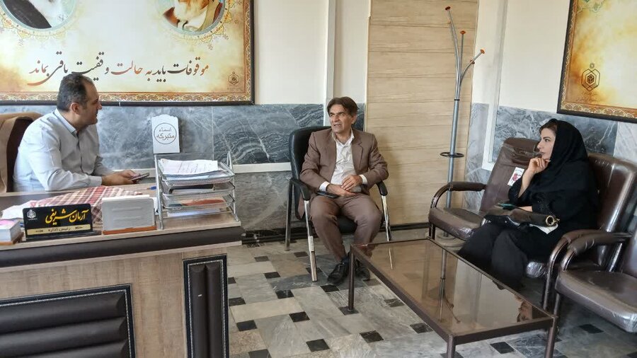 همکاری بهزیستی سنندج و اوقاف برای پویش "برای ایران همدل"
