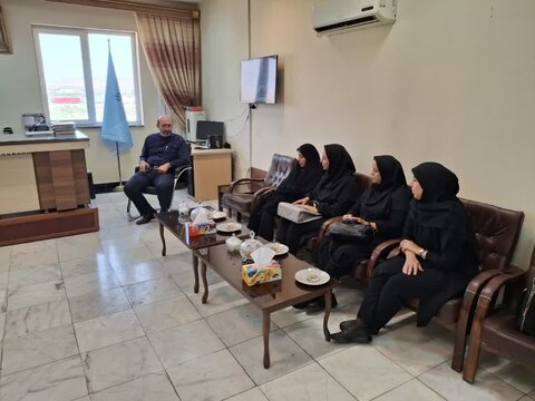 دیدار رئیس اداره بهزیستی جلفا با دادستان ورئیس دادگستری