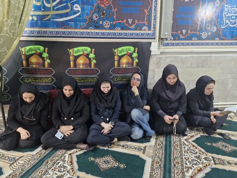 مراسم معنوی قرائت پرفیض زیارت عاشورا به یاد شهداء اقتدار در کرج برگزار شد