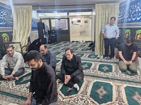 مراسم معنوی قرائت پرفیض زیارت عاشورا به یاد شهداء اقتدار در کرج برگزار شد