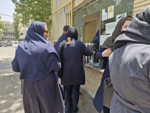 مراسم معنوی قرائت پرفیض زیارت عاشورا به یاد شهداء اقتدار در کرج برگزار شد