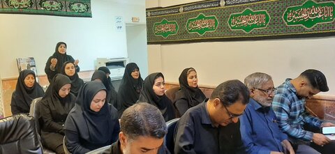 برگزاری مراسم سوگواری دهه محرم و سوم شهدای اقتدار در اداره بهزیستی شهرستان نظرآباد