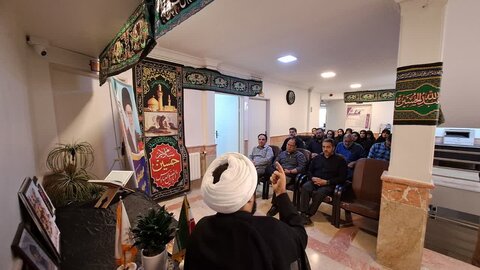 برگزاری مراسم سوگواری دهه محرم و سوم شهدای اقتدار در اداره بهزیستی شهرستان نظرآباد