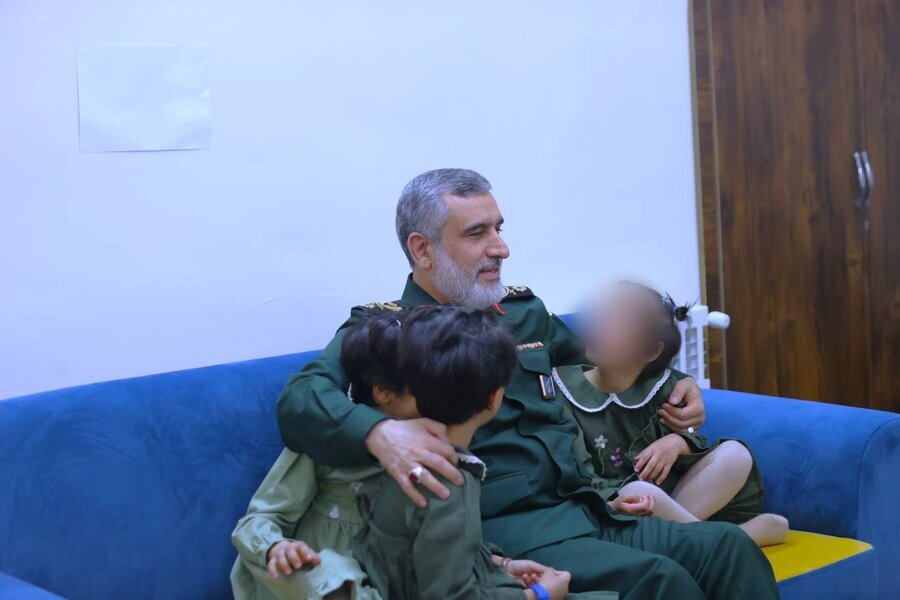 روایتی از حضور سردار شهید امیرعلی حاجی زاده در خانه فرزندان بهزیستی