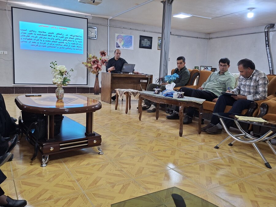 توانمندسازی تیم محب چالدران در حمایت‌های روانی