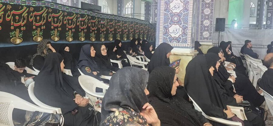 شهر قدس | حضور کارشناسان اورژانس اجتماعی بهزیستی در مراسم یادبود شهدای شهرستان