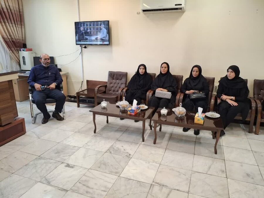 دیدار رئیس اداره بهزیستی جلفا با دادستان ورئیس دادگستری