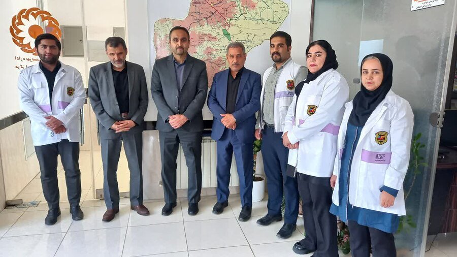 حضور مدیرکل بهزیستی استان کردستان در بهزیستی شهرستان دیواندره