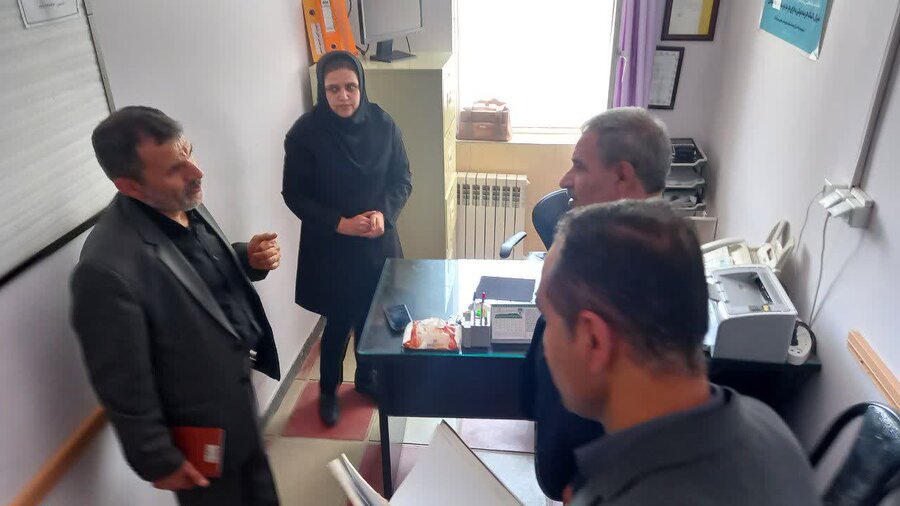 حضور مدیرکل بهزیستی استان کردستان در بهزیستی شهرستان دیواندره