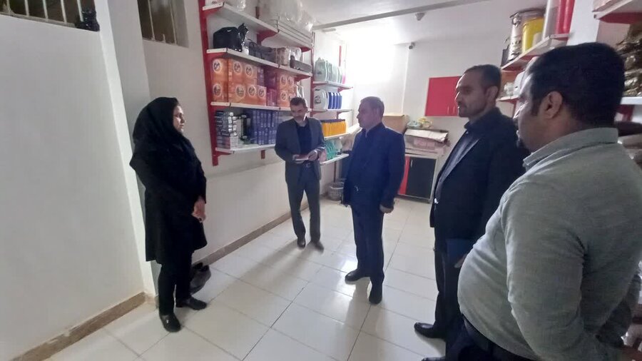 حضور مدیرکل بهزیستی استان کردستان در بهزیستی شهرستان دیواندره