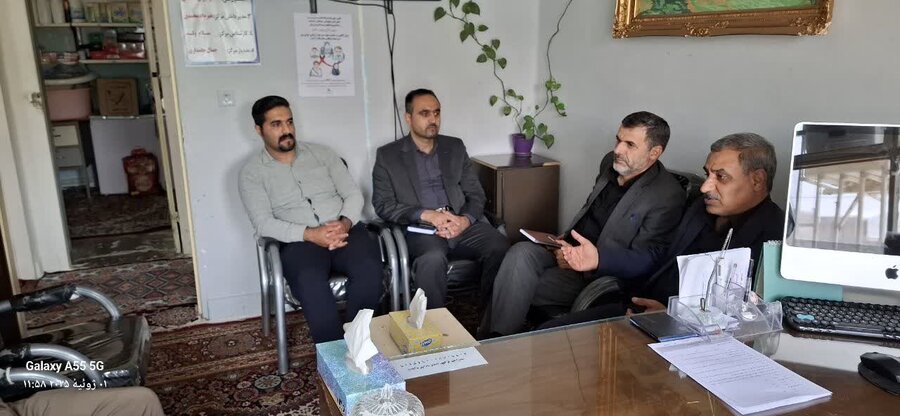 حضور مدیرکل بهزیستی استان کردستان در بهزیستی شهرستان دیواندره
